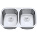 Ruvati 29" Undermount 50/50 Double Bowl 16 Gauge Stainless Steel Kitchen Sink