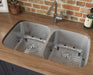 Ruvati 29" Undermount 50/50 Double Bowl 16 Gauge Stainless Steel Kitchen Sink