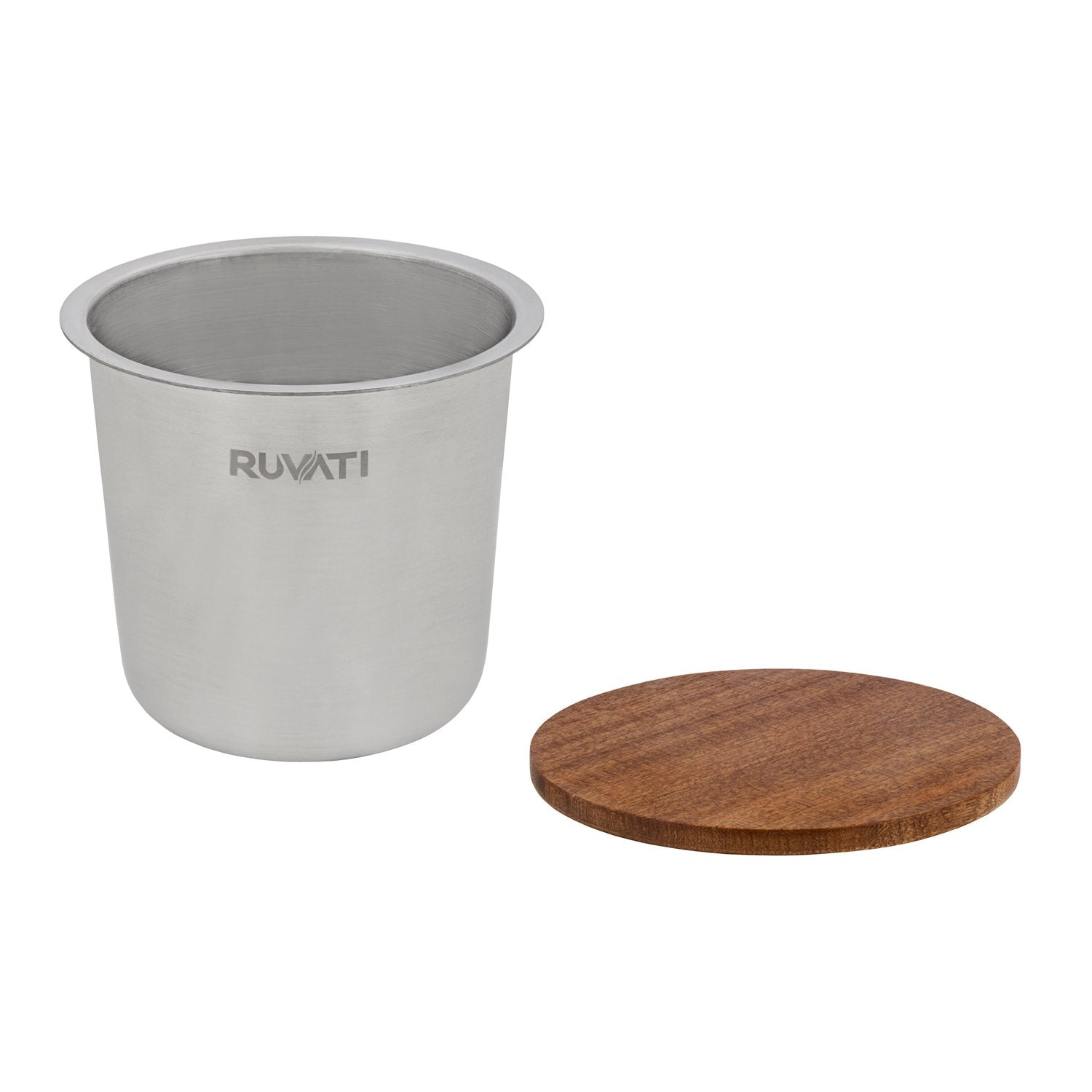 Ruvati 3 Bowl Serving Board Condiment Tray for Workstation Sinks