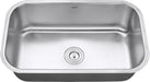 Ruvati 30" Undermount 16 Gauge Stainless Steel Single Bowl Kitchen Sink