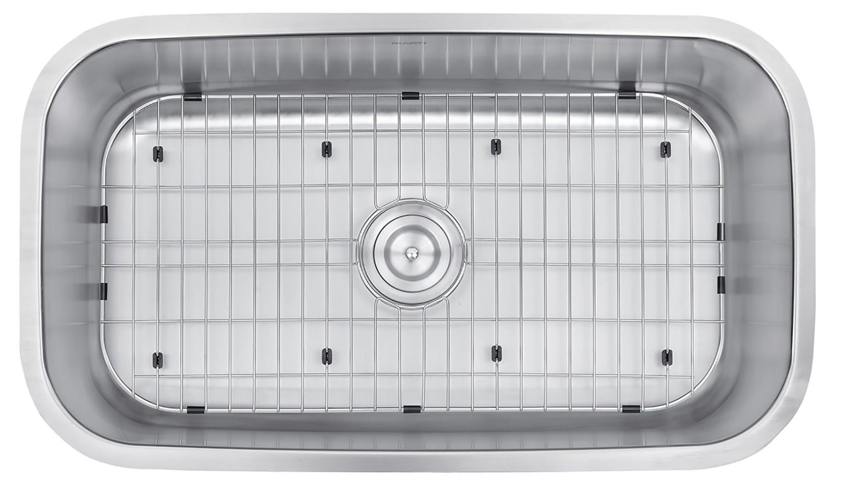Ruvati 32" Undermount 16 Gauge Stainless Steel Single Bowl Kitchen Sink