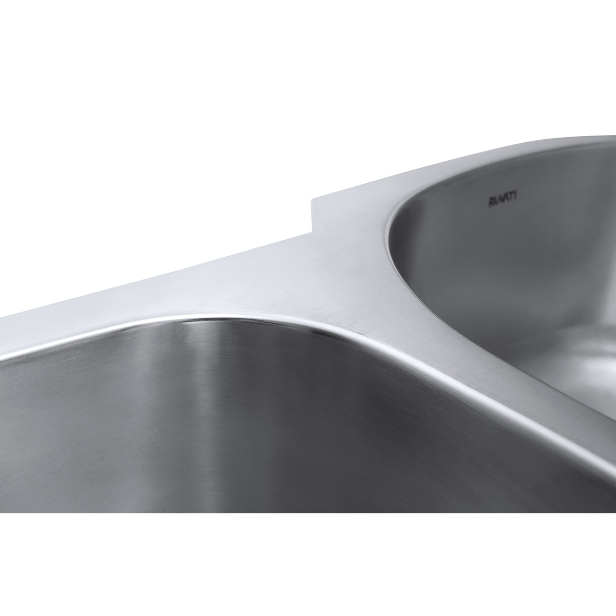 Ruvati 32" Undermount Double Bowl 16 Gauge Stainless Steel Kitchen Sink