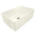Ruvati 33 x 20" Fireclay Reversible Farmhouse Apron-Front Kitchen Sink Single Bowl
