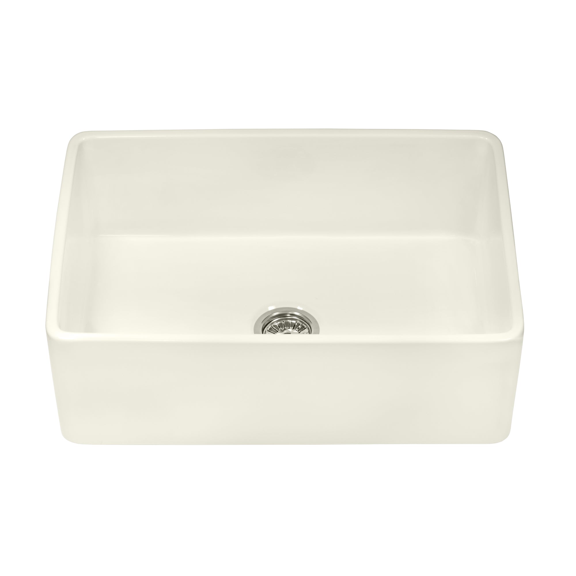 Ruvati 33 x 20" Fireclay Reversible Farmhouse Apron-Front Kitchen Sink Single Bowl