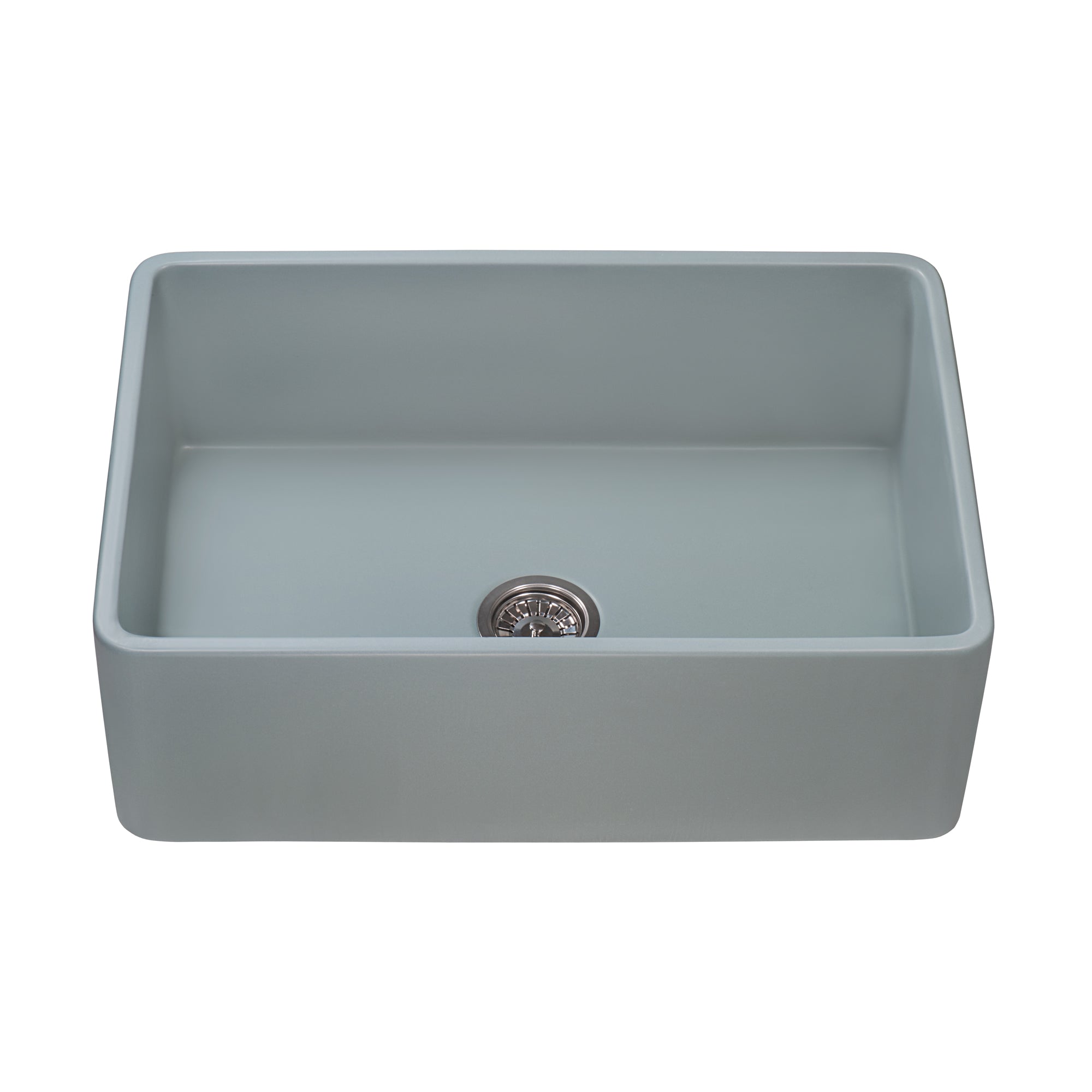 Ruvati 33 x 20" Fireclay Reversible Farmhouse Apron-Front Kitchen Sink Single Bowl