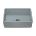 Ruvati 33 x 20" Fireclay Reversible Farmhouse Apron-Front Kitchen Sink Single Bowl