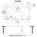 Ruvati 33 x 22" Workstation Ledge Drop-in Tight Radius 16 Gauge Stainless Steel Single Bowl Kitchen Sink