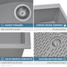 Ruvati 33 x 22" epiGranite Drop-in Topmount Granite Composite Double Bowl Low Divide Kitchen Sink