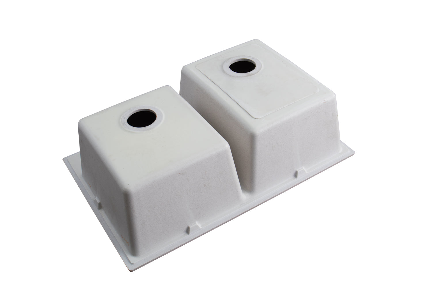 Ruvati 33 x 22" epiGranite Dual-Mount Granite Composite Double Bowl Kitchen Sink