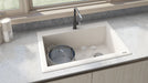 Ruvati 33 x 22" epiGranite Top Mount Granite Composite Single Bowl Kitchen Sink