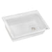 Ruvati 33 x 22" epiGranite Top Mount Granite Composite Single Bowl Kitchen Sink