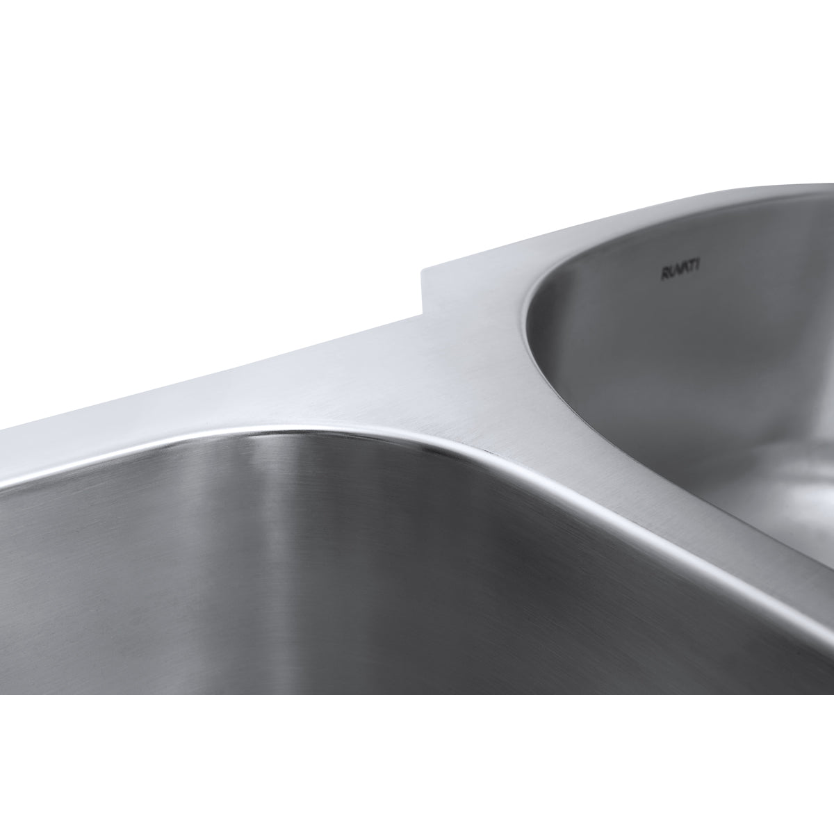 Ruvati 34" Undermount Double Bowl 16 Gauge Stainless Steel Kitchen Sink
