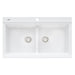Ruvati 34" epiGranite Topmount Workstation Ledge Granite Composite Kitchen Sink