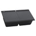 Ruvati 34" epiGranite Topmount Workstation Ledge Granite Composite Kitchen Sink