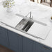 Ruvati 34" epiGranite Topmount Workstation Ledge Granite Composite Kitchen Sink