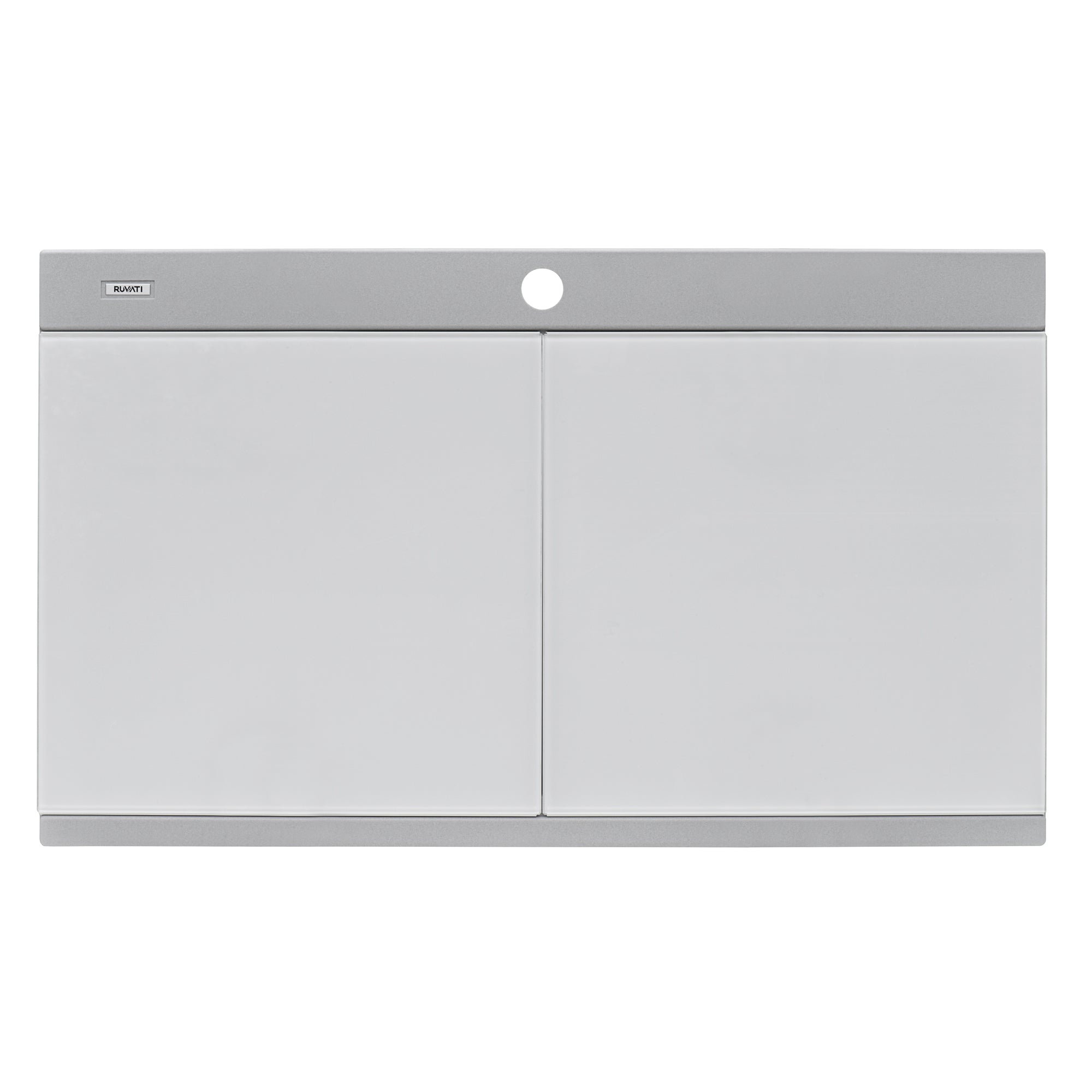 Ruvati 34" epiGranite Topmount Workstation Ledge Granite Composite Kitchen Sink