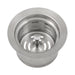 Ruvati Extended Garbage Disposal Flange with Deep Basket Strainer for Kitchen Sinks