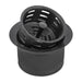 Ruvati Extended Garbage Disposal Flange with Deep Basket Strainer in PVD