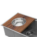 Ruvati Mixing Bowl and Colander Set for Ruvati Workstation Sinks