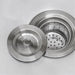 Ruvati RVA1025 Kitchen Sink Basket Strainer in Stainless Steel