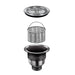 Ruvati RVA1025 Kitchen Sink Basket Strainer in Stainless Steel