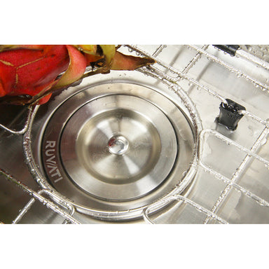 Ruvati RVA1025 Kitchen Sink Basket Strainer in Stainless Steel-Kitchen Accessories-RVA1025-DirectSinks