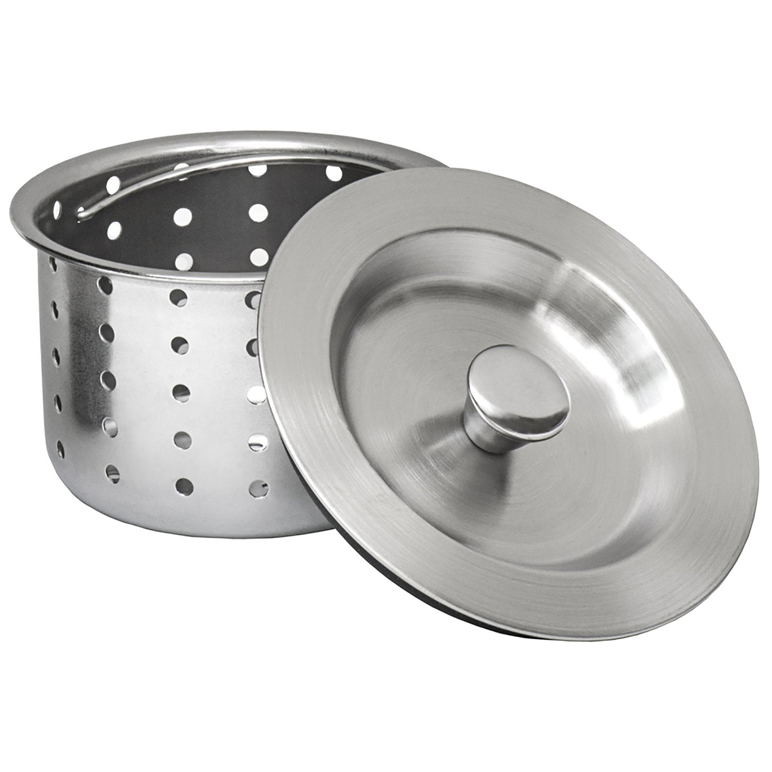 Ruvati RVA1025 Kitchen Sink Basket Strainer in Stainless Steel