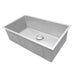 Ruvati RVH7433 33" Undermount 16 Gauge Tight Radius Large Stainless Steel Single Bowl Kitchen Sink