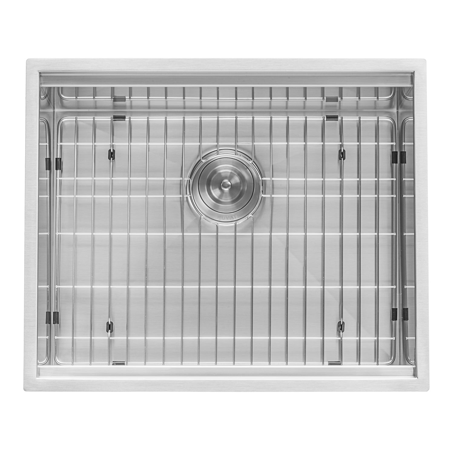 Ruvati RVH8307 21" Workstation Undermount 16 Gauge Ledge Stainless Steel Single Bowl Bar Prep Sink