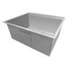 Ruvati RVH8307 21" Workstation Undermount 16 Gauge Ledge Stainless Steel Single Bowl Bar Prep Sink