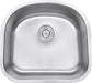 Ruvati RVM4120 Undermount 16 Gauge 23" Single Bowl Kitchen Sink