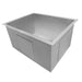 Ruvati RVU6121 21" x 18" x 12" Deep Undermount 16 Gauge Stainless Steel Laundry Utility Sink