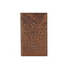 Premier Copper Products Blank Hand Hammered Copper Switch Plate Cover - Two Hole-DirectSinks