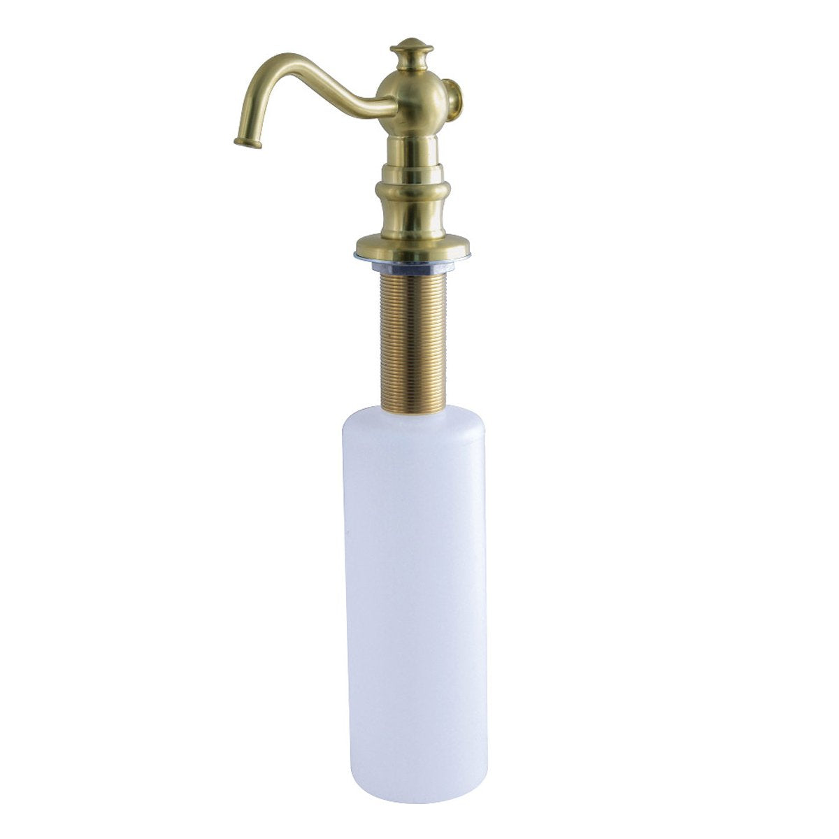 Kingston Brass Curved Nozzle Metal Soap Dispenser
