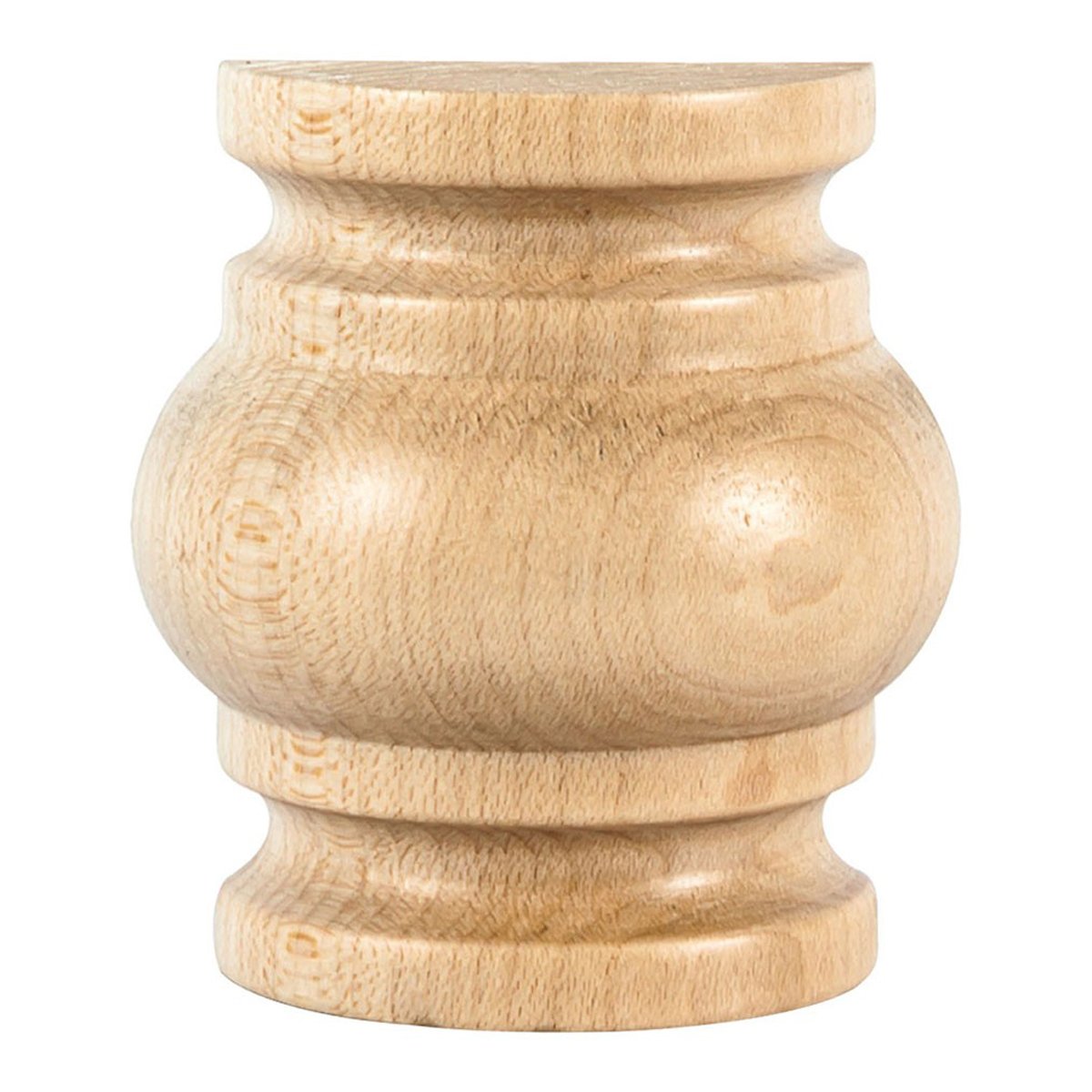 Hardware Resources 2-1/4" x 1-1/8" x 2-1/2" Hard Maple Traditional Spool Splice-DirectSinks
