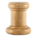 Hardware Resources 2-1/2" x 1-1/4" x 3" Rubberwood Traditional Spool Splice-DirectSinks