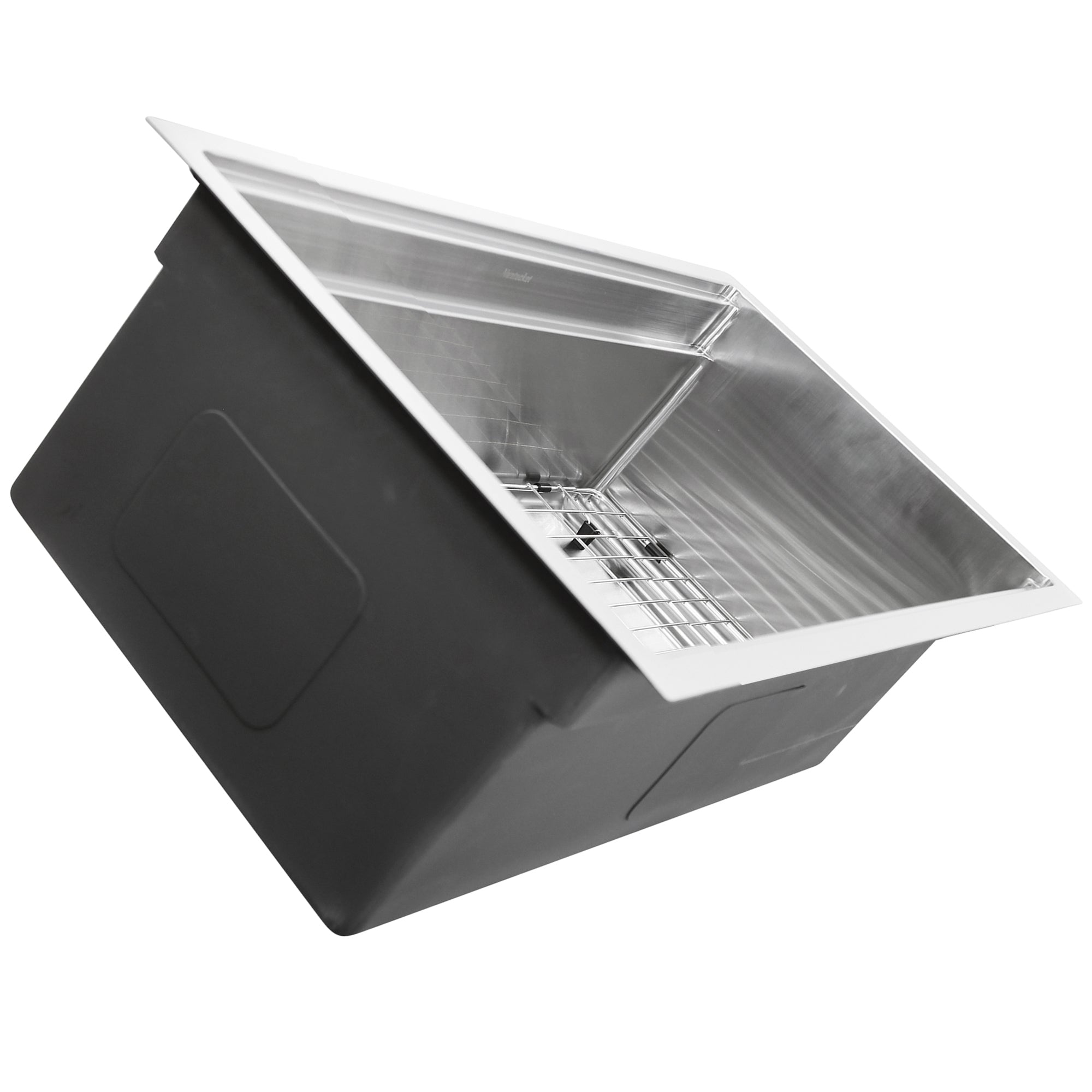 Nantucket Sinks SR-PS-3620-16 - 36" Pro Series Workstation Single Bowl Undermount Stainless Steel Kitchen Sink with Compatible Accessories