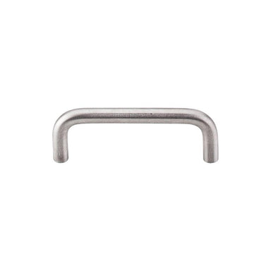 Top Knobs Bent Bar 8mm in Brushed Stainless Steel-DirectSinks