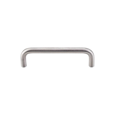 Top Knobs Bent Bar 8mm in Brushed Stainless Steel-DirectSinks