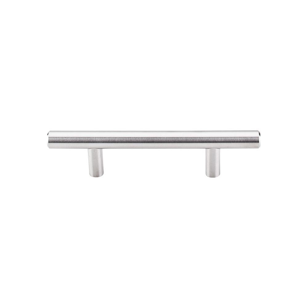 Top Knobs Solid Bar Pull in Brushed Stainless Steel-DirectSinks