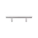 Top Knobs Solid Bar Pull in Brushed Stainless Steel-DirectSinks