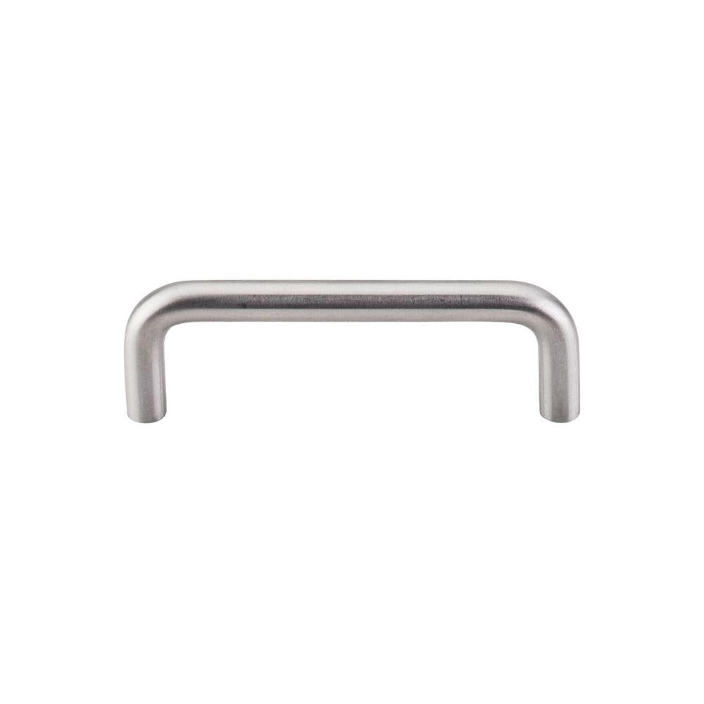Top Knobs Bent Bar 10mm in Brushed Stainless Steel-DirectSinks