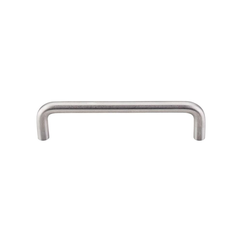 Top Knobs Bent Bar 10mm in Brushed Stainless Steel-DirectSinks