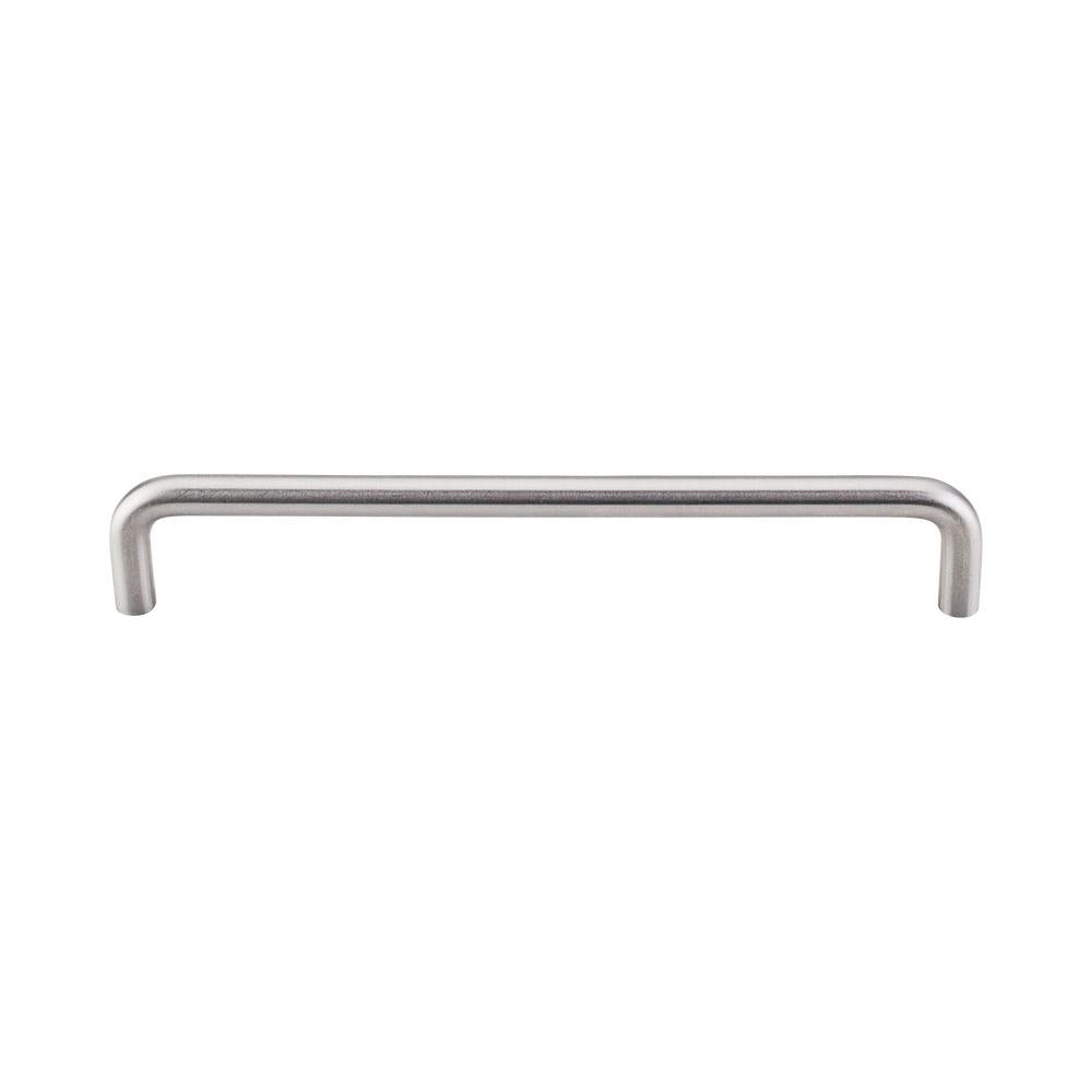Top Knobs Bent Bar 10mm in Brushed Stainless Steel-DirectSinks