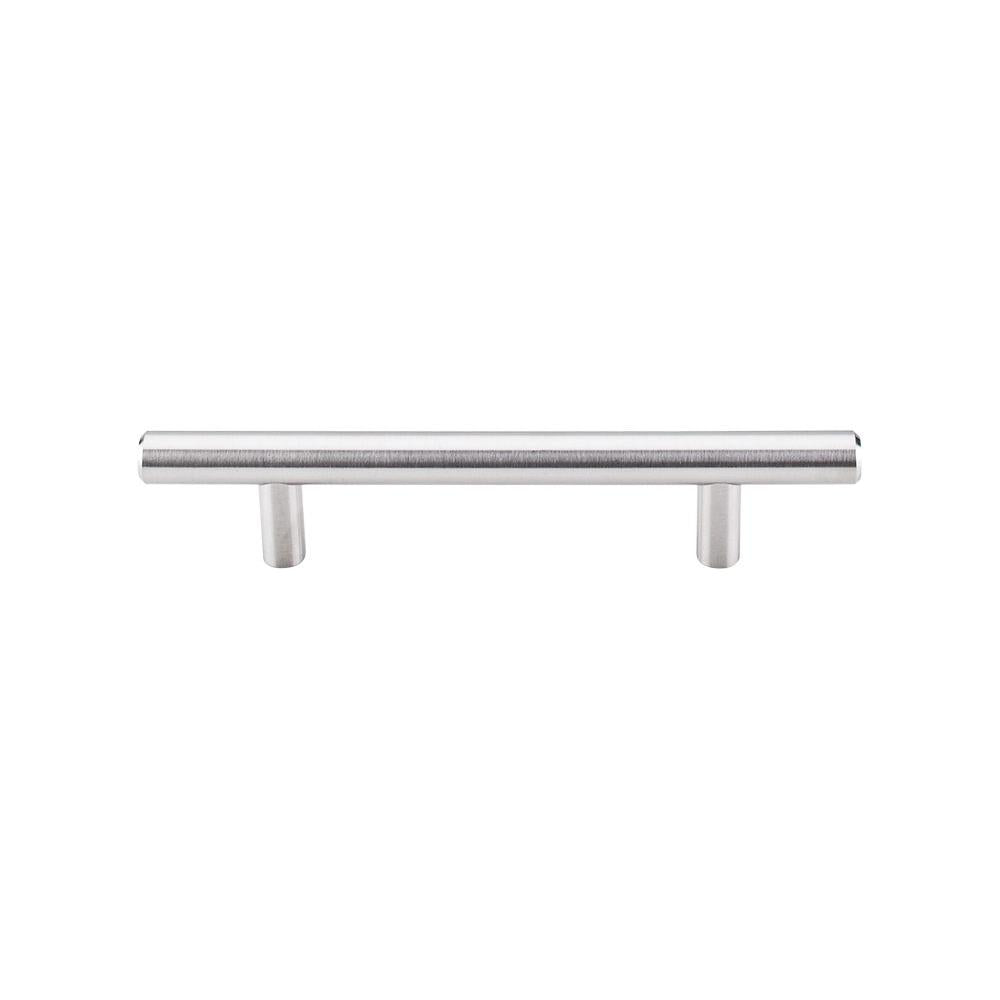 Top Knobs Solid Bar Pull in Brushed Stainless Steel-DirectSinks