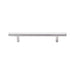Top Knobs Solid Bar Pull in Brushed Stainless Steel-DirectSinks