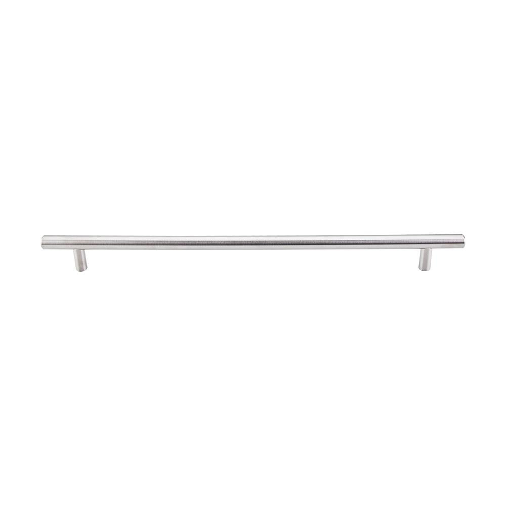 Top Knobs Solid Bar Pull in Brushed Stainless Steel-DirectSinks