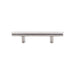 Top Knobs Hollow Bar Pull in Brushed Stainless Steel-DirectSinks