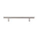Top Knobs Hollow Bar Pull in Brushed Stainless Steel-DirectSinks