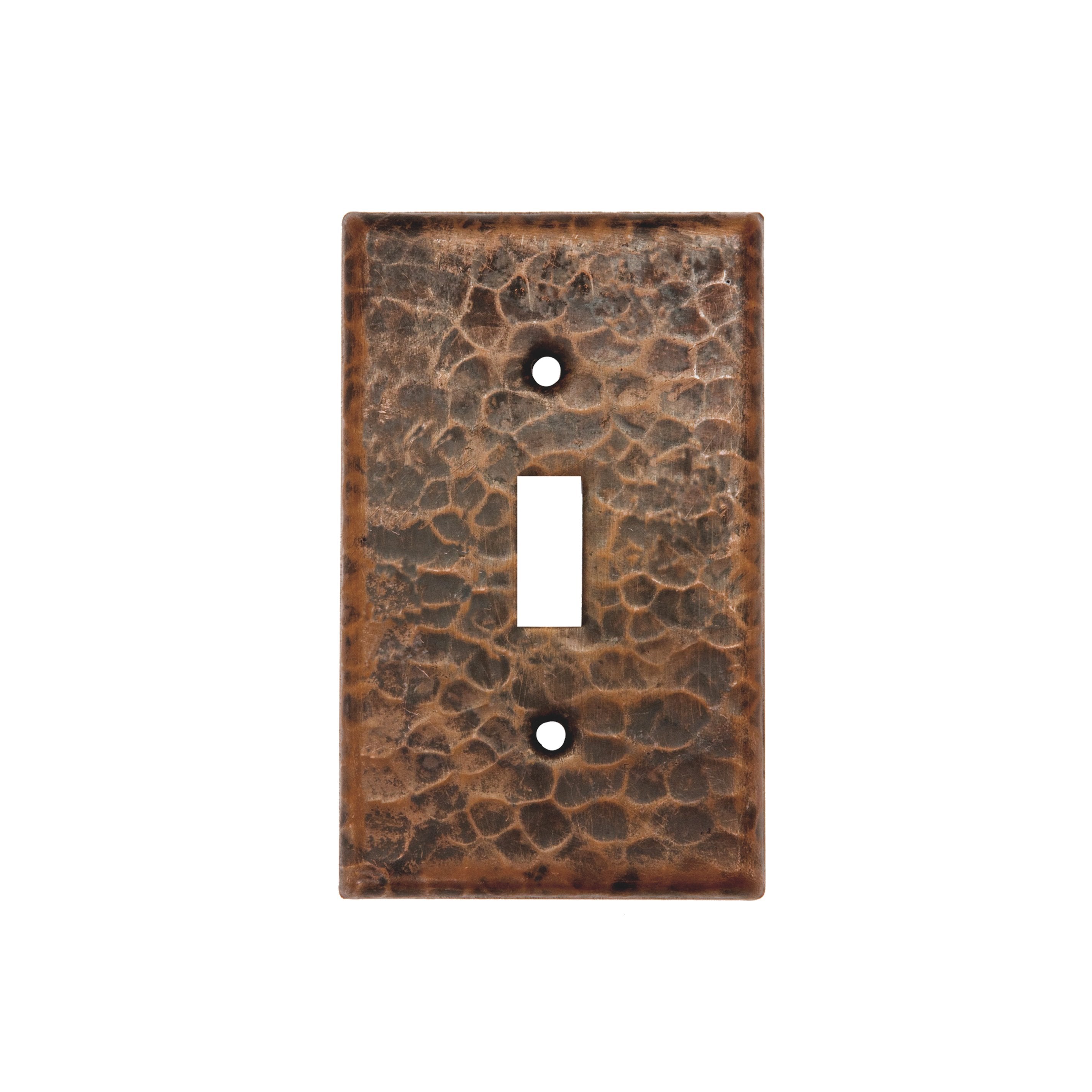 Premier Copper Products Copper Switchplate Single Toggle Switch Cover - Quantity 2-DirectSinks